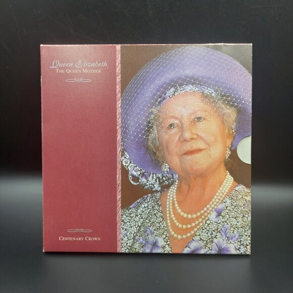 The Queen Mother Centenary Crown 5 Pound Commemorative Coin (2000) Royal Mint - Picture 1 of 6
